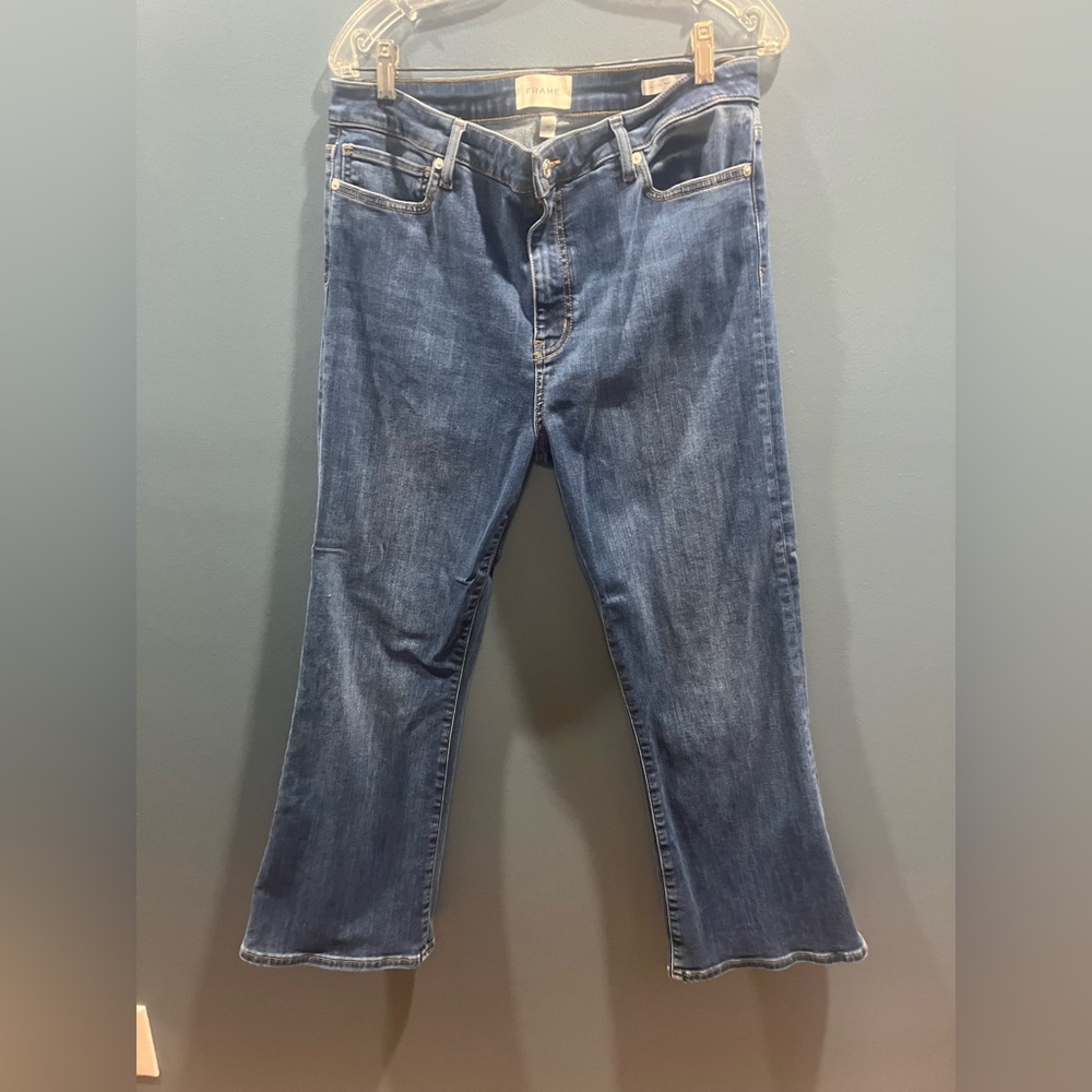 Frame Le Crop Mini Boot Sz 32